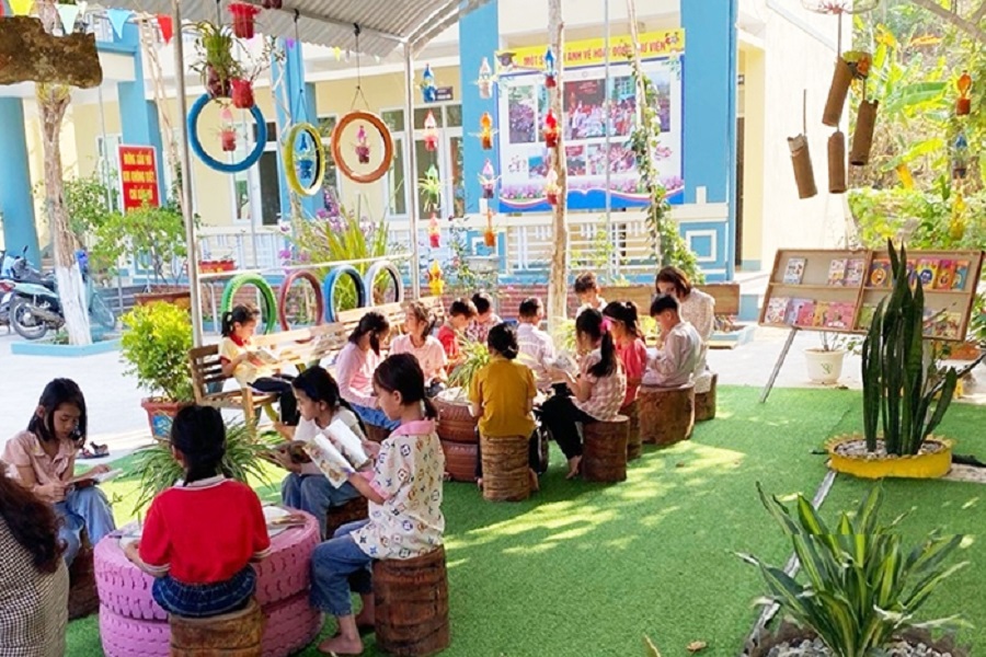 Alo789 xây dựng thư viện xanh cho trẻ em vùng cao Điện Biên 